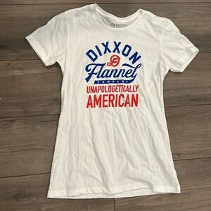 DIXXON Unapologetically American T-Shirt NWOT Sz M